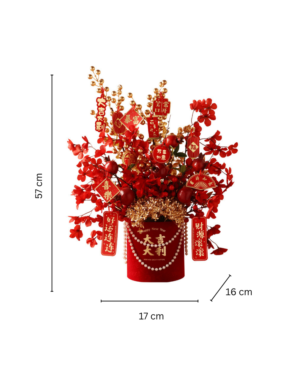 Pomegranate Blossom Arrangement