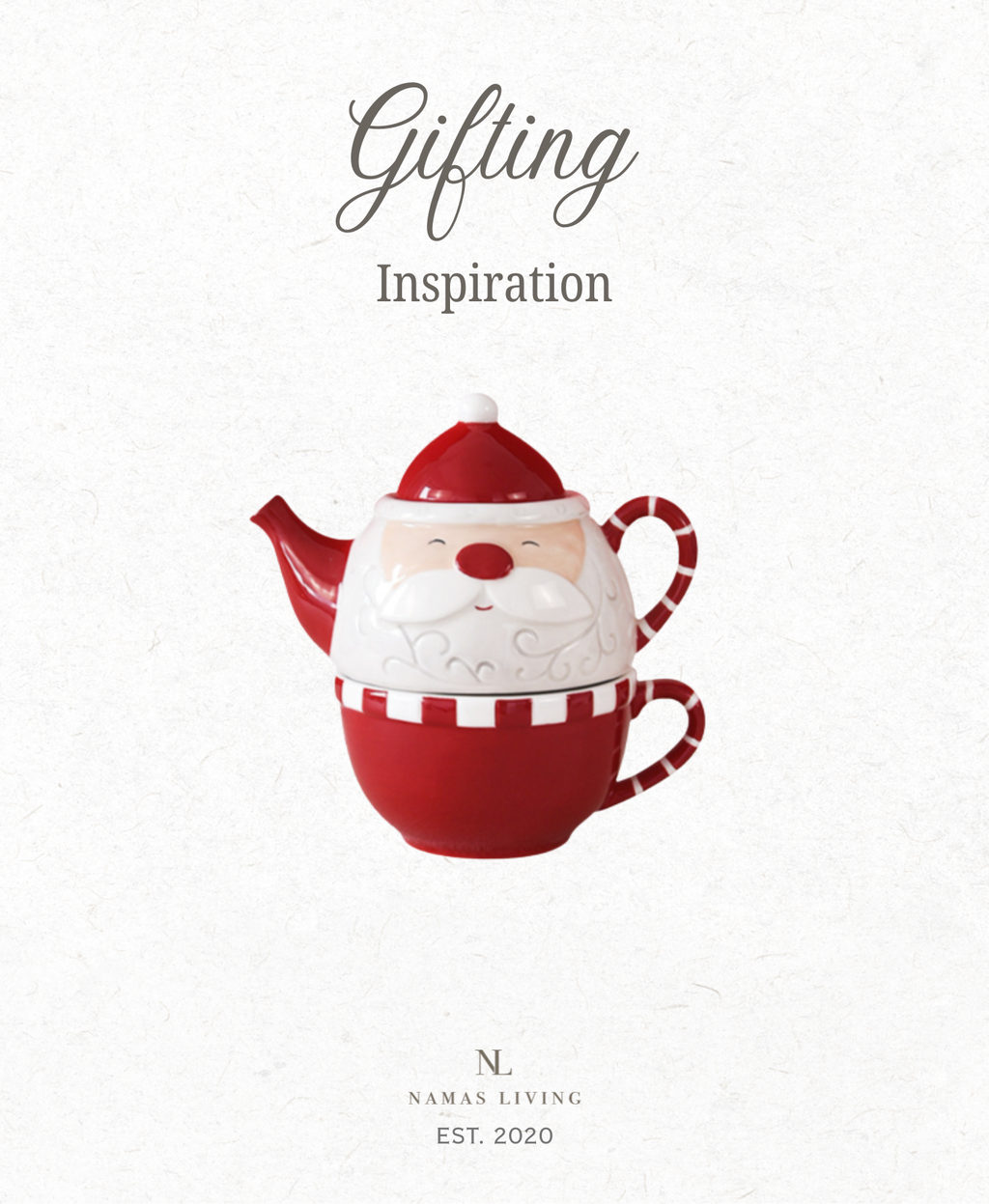 GIFTING INSPIRATION - Santa & Me Teapot Set