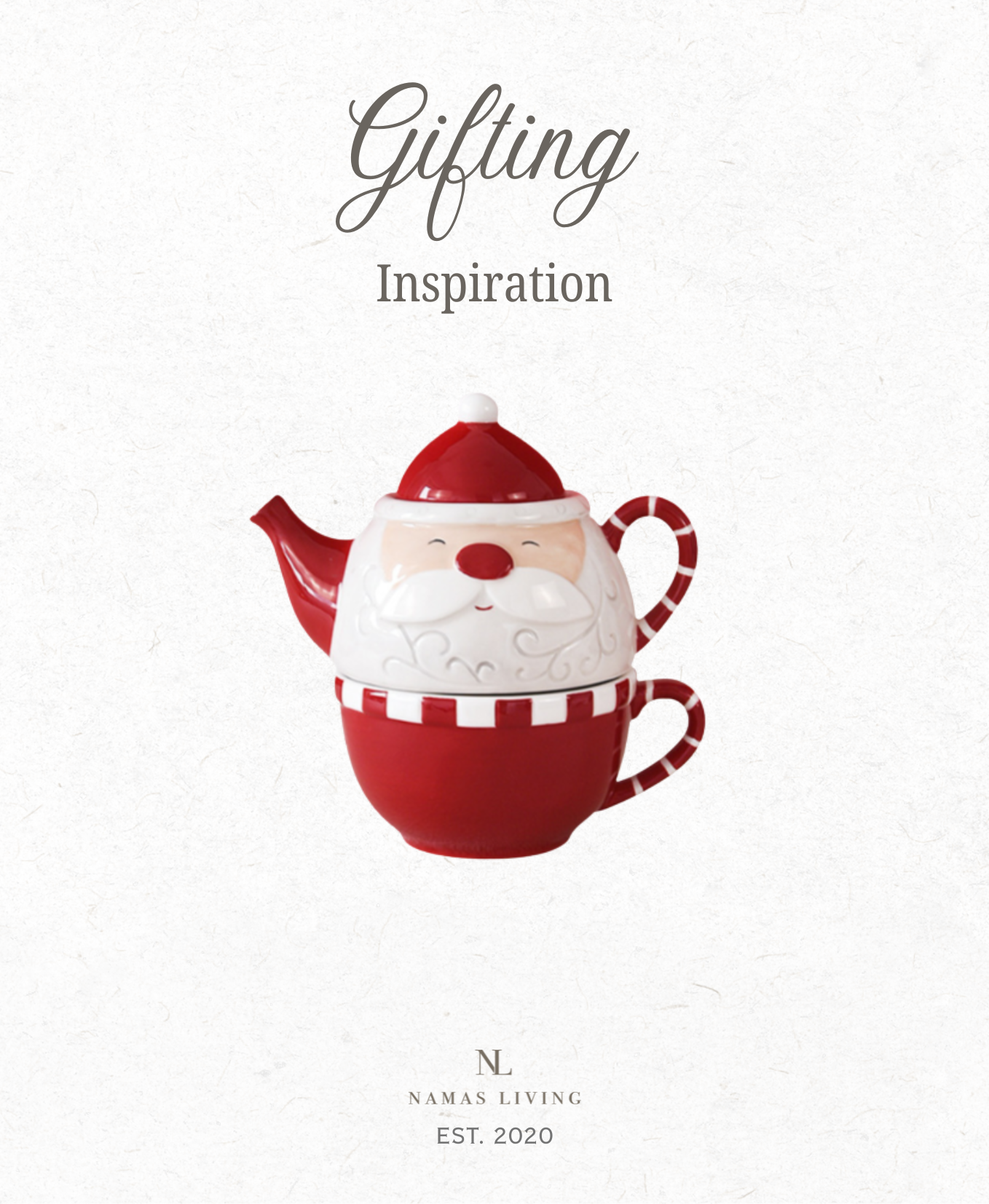 GIFTING INSPIRATION - Santa & Me Teapot Set