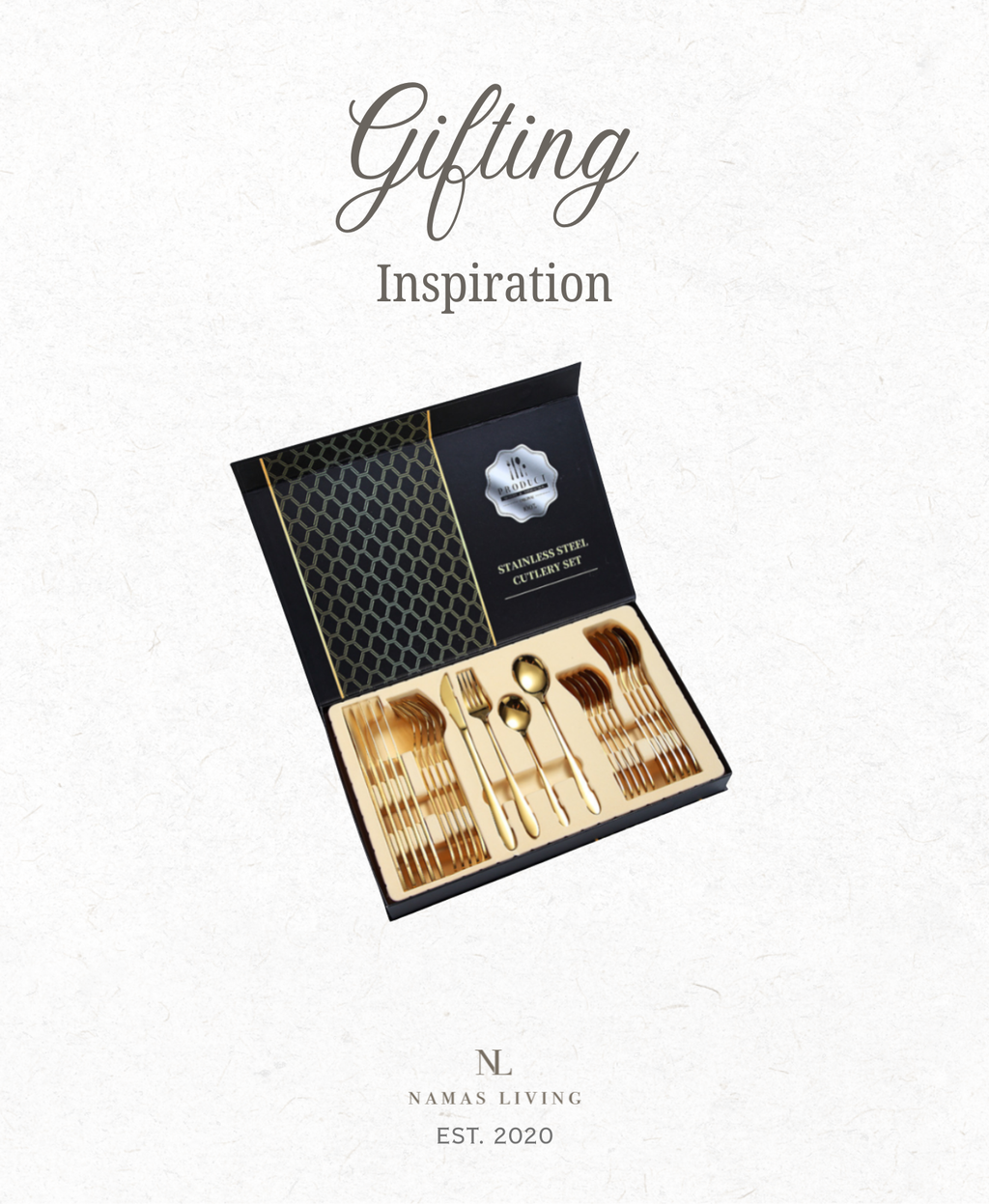 GIFTING INSPIRATION - Utensils Flatware Set Stainless Steel