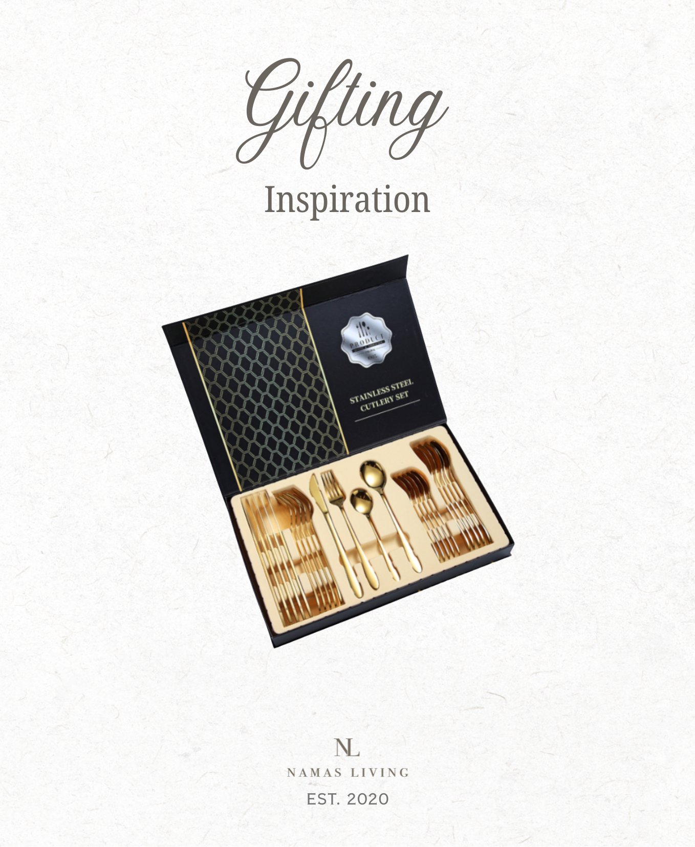 GIFTING INSPIRATION - Utensils Flatware Set Stainless Steel