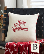 Festive Christmas Pillow Cover