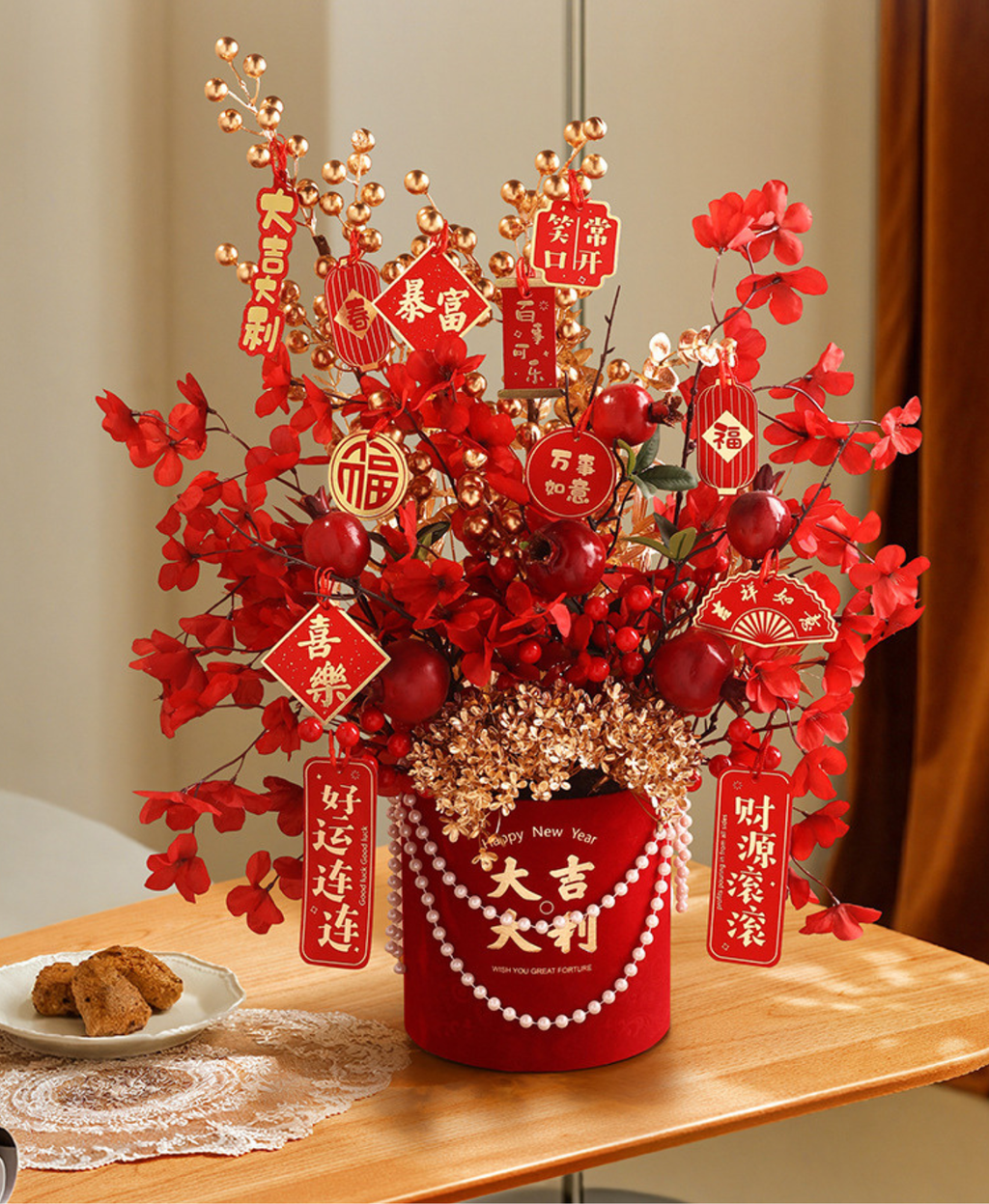 Pomegranate Blossom Arrangement