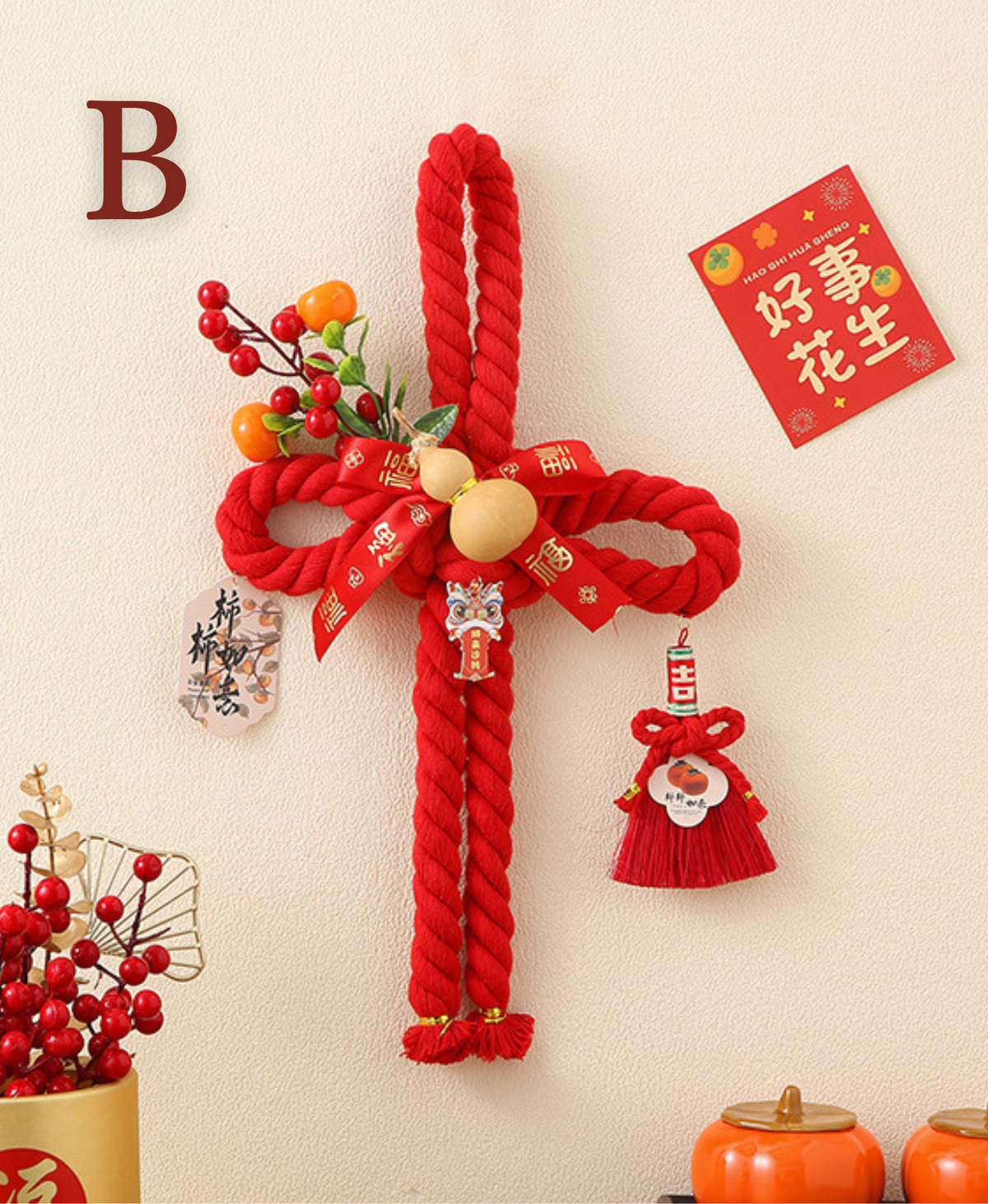 Fortune Chinese Knot Hanging Decor