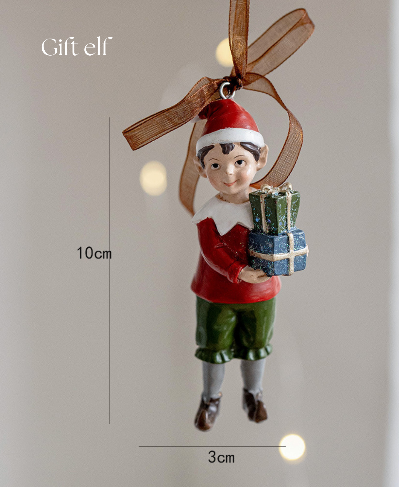 Vintage Retro Christmas Tree Ornaments