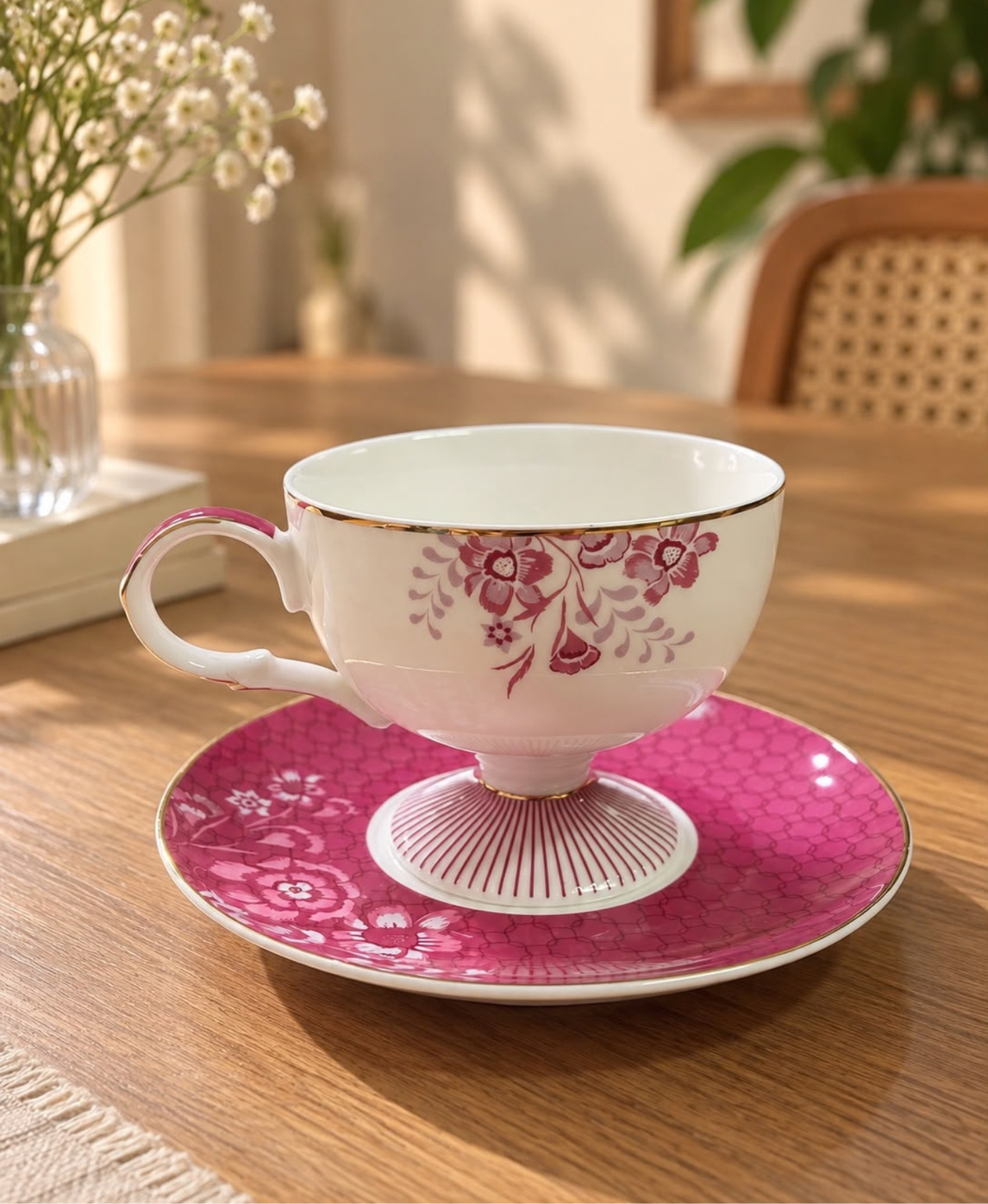 Blush Bloom Cup & Saucer