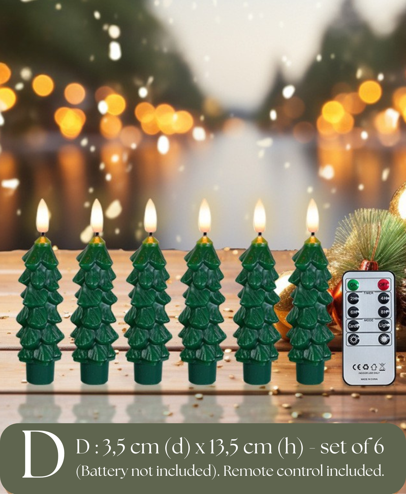 LED Christmas Tree Candle Lights