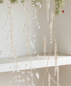 Golden Crystal Drop Ornament