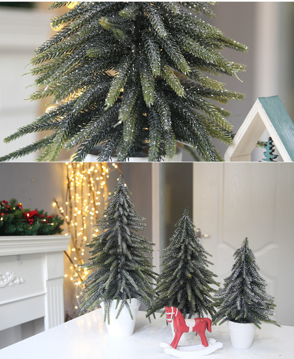 Green Arctic Mini Christmas Tree