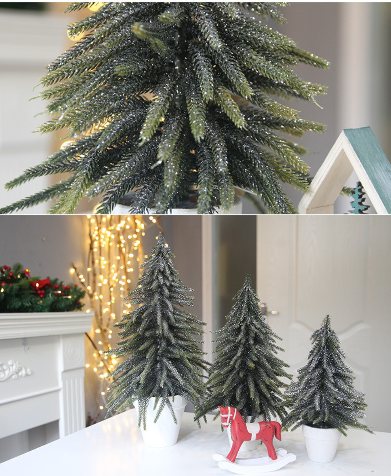 Green Arctic Mini Christmas Tree