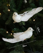 Whimsical Birds Christmas Ornament