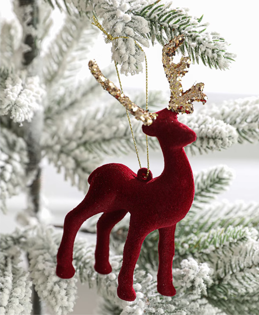 Christmas Elk Ornament