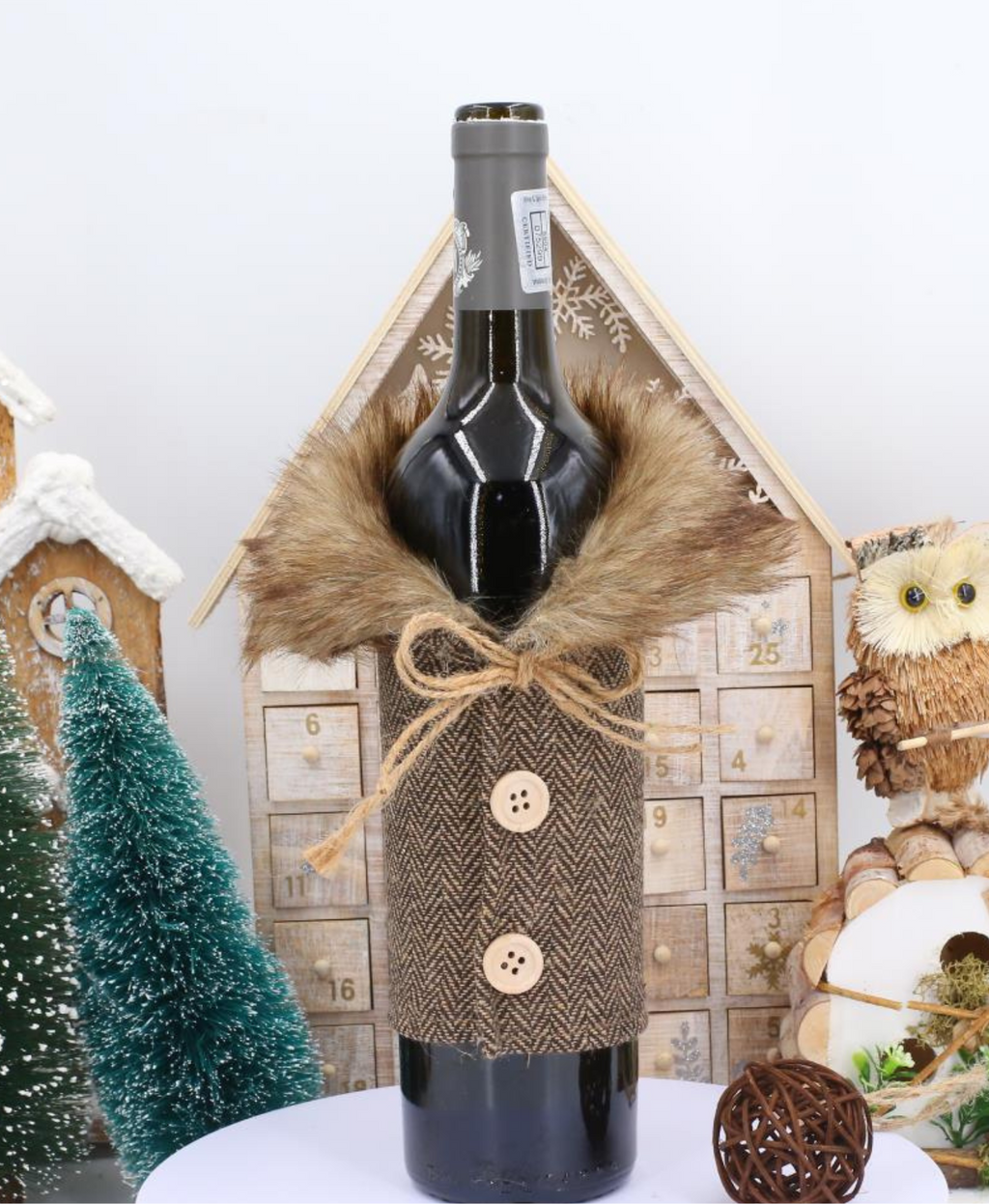 Vintage Wine Bottle Cover