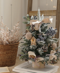 Blueberry Lighted Mini Christmas Tree