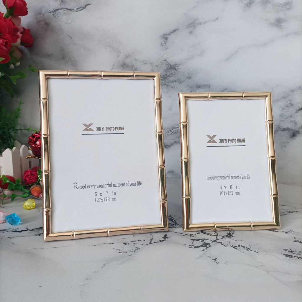 GIFTING INSPIRATION - Gold Bamboo Picture Frame