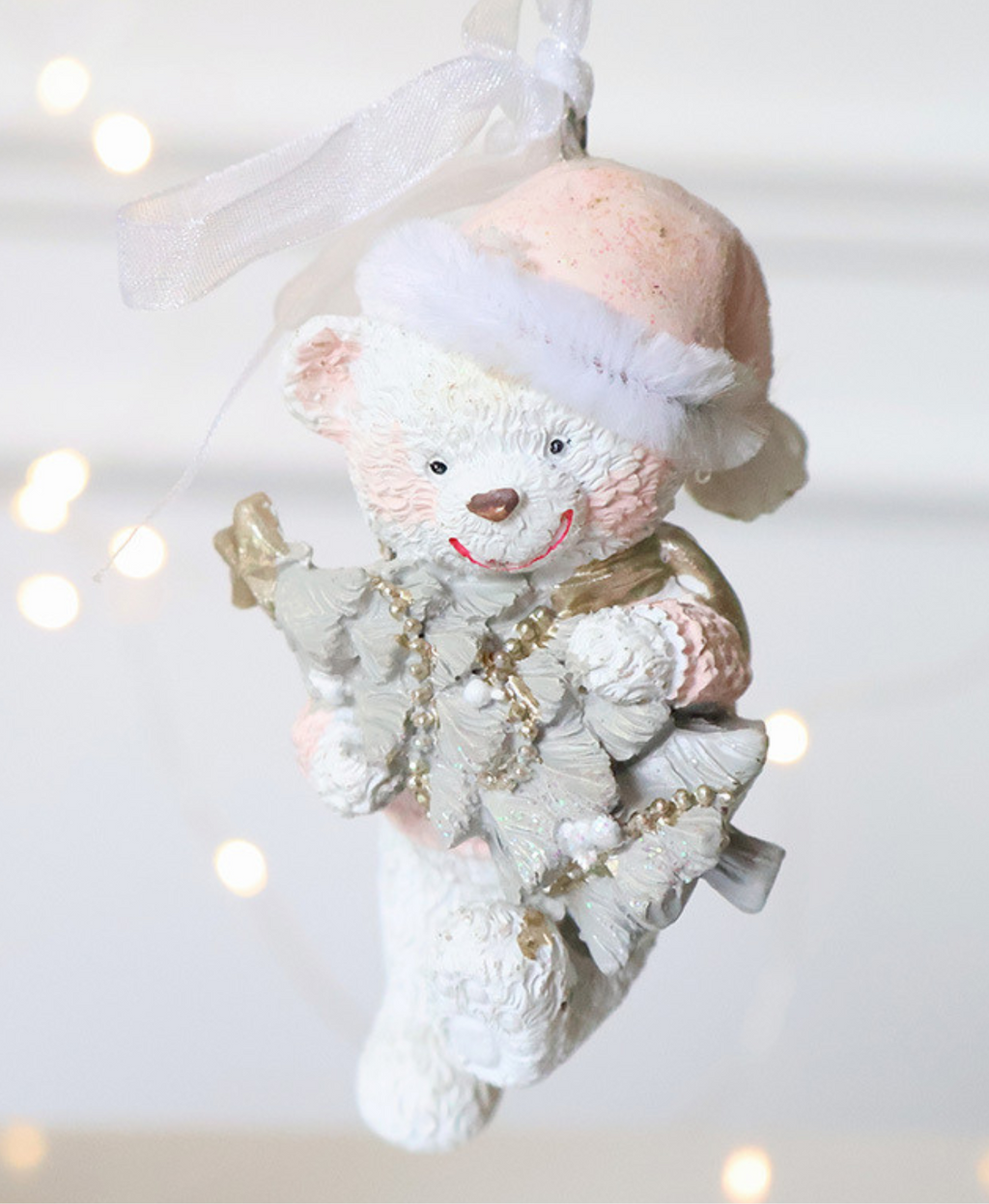 Cutie Bear Christmas Ornament