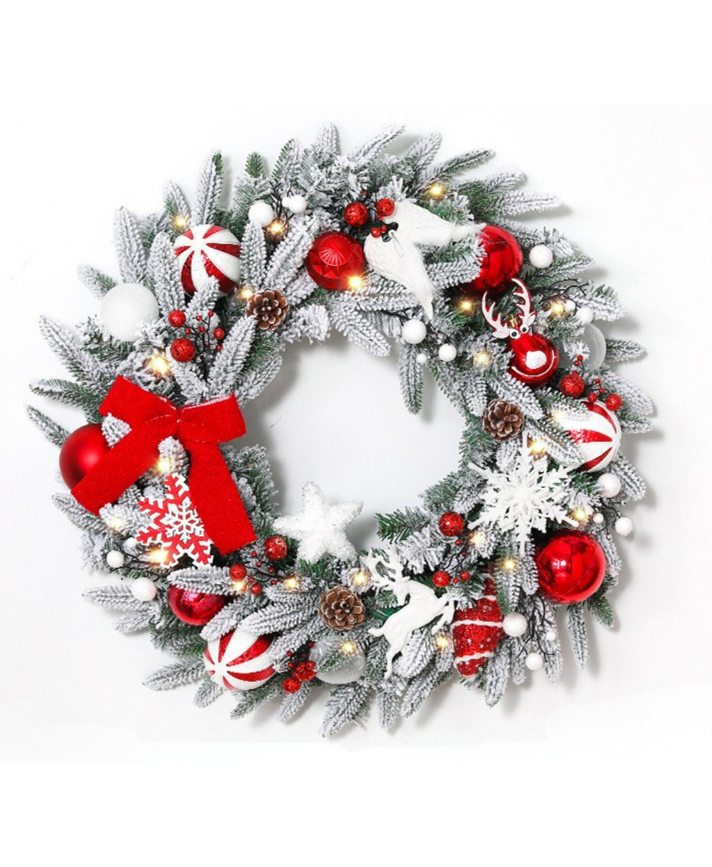 Holiday Meadow Wreath Series