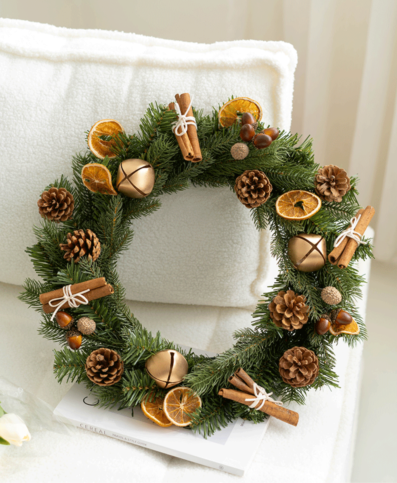 Nature’s Charm Holiday Wreath