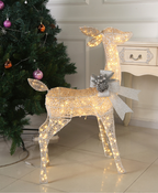 Luminous Sparkling LED Reindeer Set