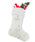 Snowflake Christmas Stocking