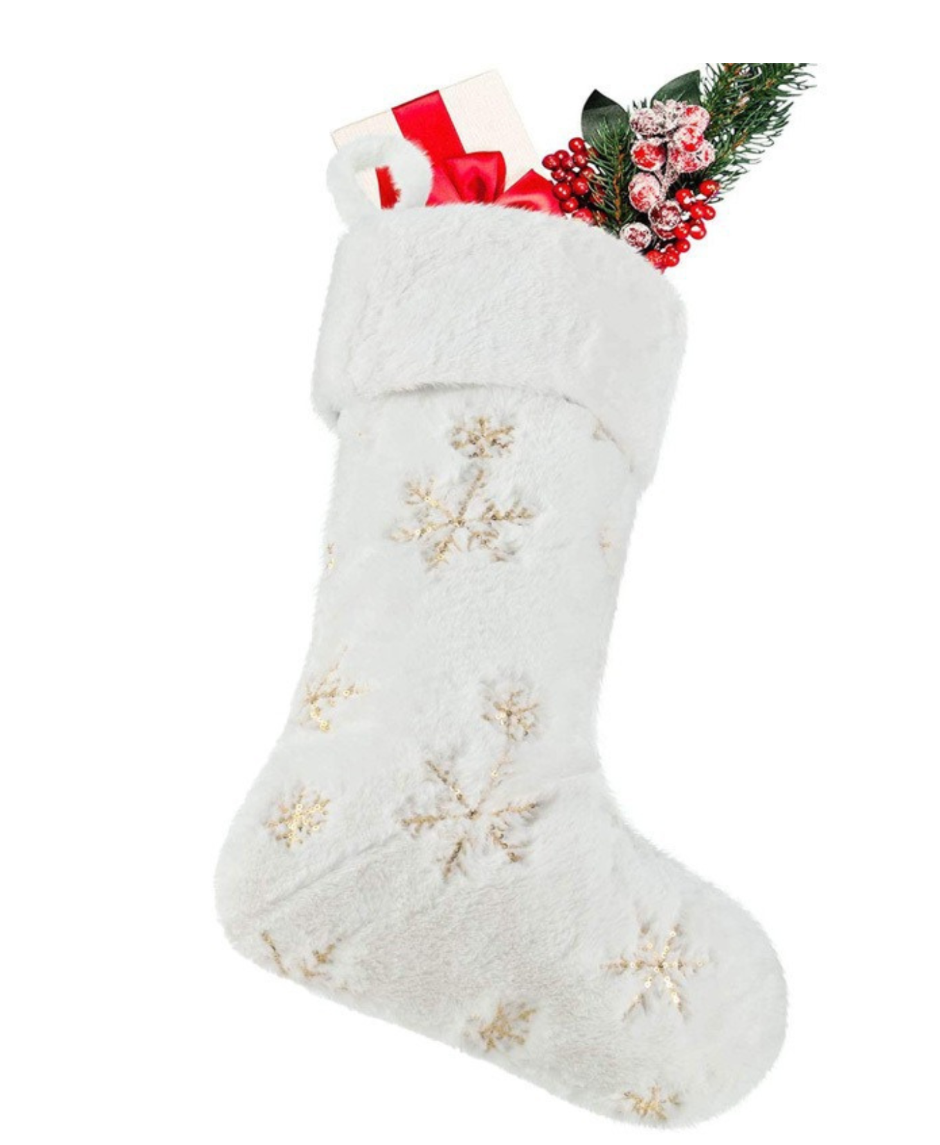Snowflake Christmas Stocking