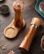 Acacia Wooden Salt & Pepper Grinder Set