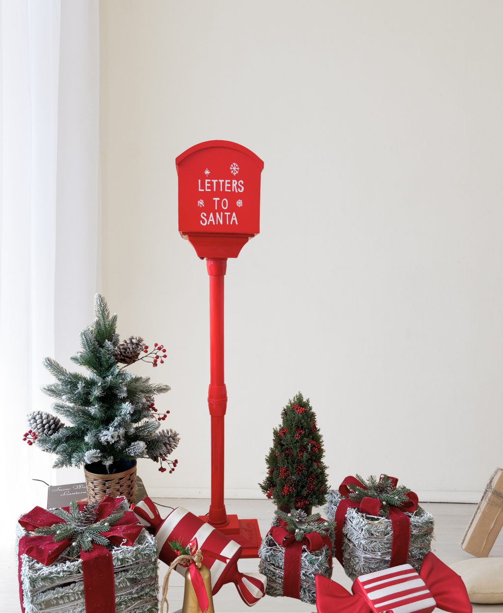 Santa’s North Pole Lighted Mailbox