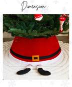 Santa Peekaboo Tree Skirt