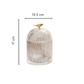 Crystal  Glass Storage Jar