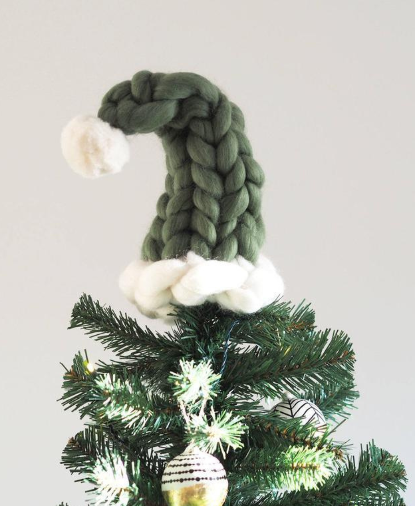 Nordic Knit Holiday Hat