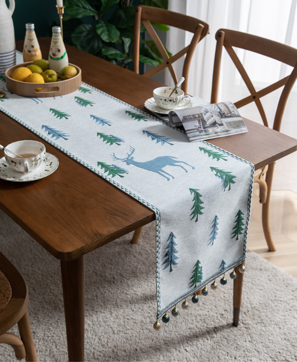 Alpine Holiday Table Runner