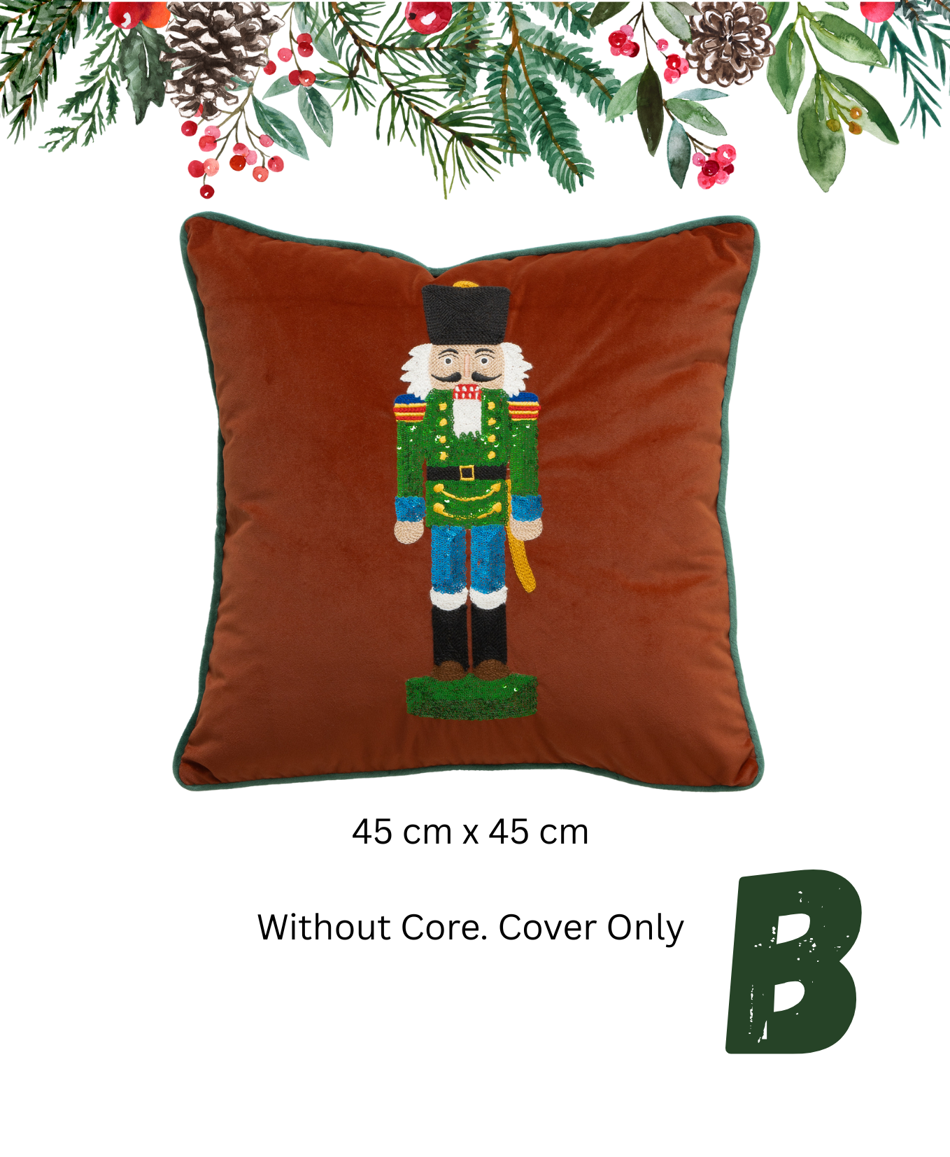 Nutcracker Magic Pillow Cover