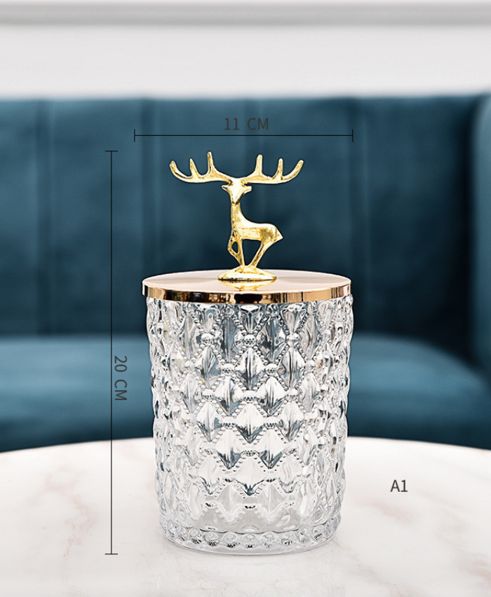 GIFTING INSPIRATION - Luxe Antler Glass Jar