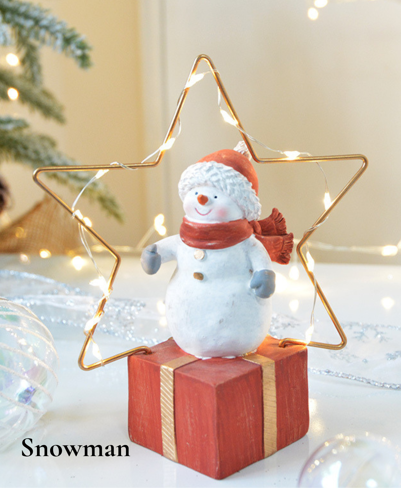 Vintage Retro Christmas Tree Ornaments