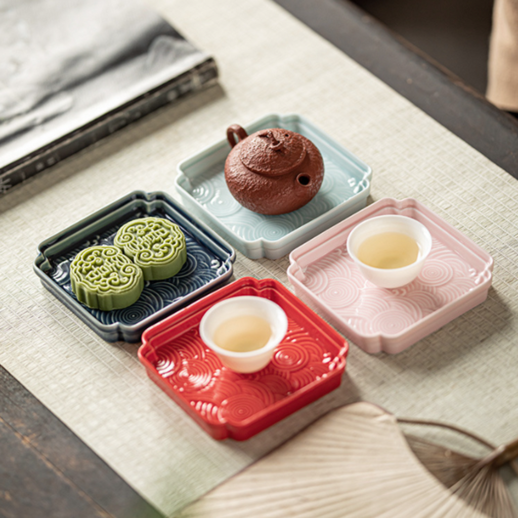 Japanese Ceramic Cake Plates