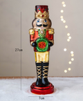 Luminous Glass Nutcracker Ornament