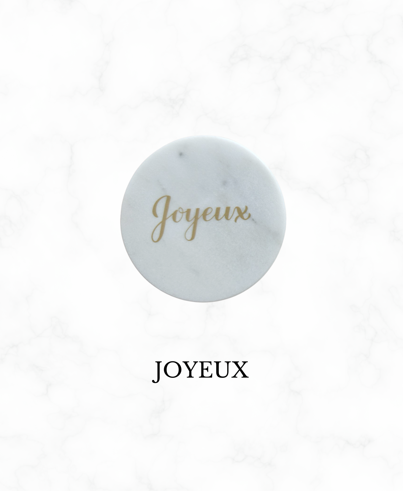GIFTING INSPIRATION - Christmas Marble Coaster