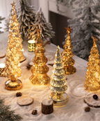 Auric Glass Christmas Tree Decoration