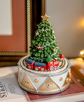 Spinning Train Christmas Tree