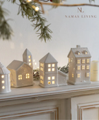 Christmas Decoration Ceramic Miniature House