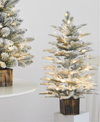 Snowveil Christmas Tree with Light