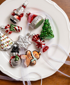 Holiday Treasures Glass Ornament Set