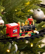 Santa’s Freight Tree Train - Suspended Rail Edition