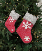 Red Christmas Stocking Decoration
