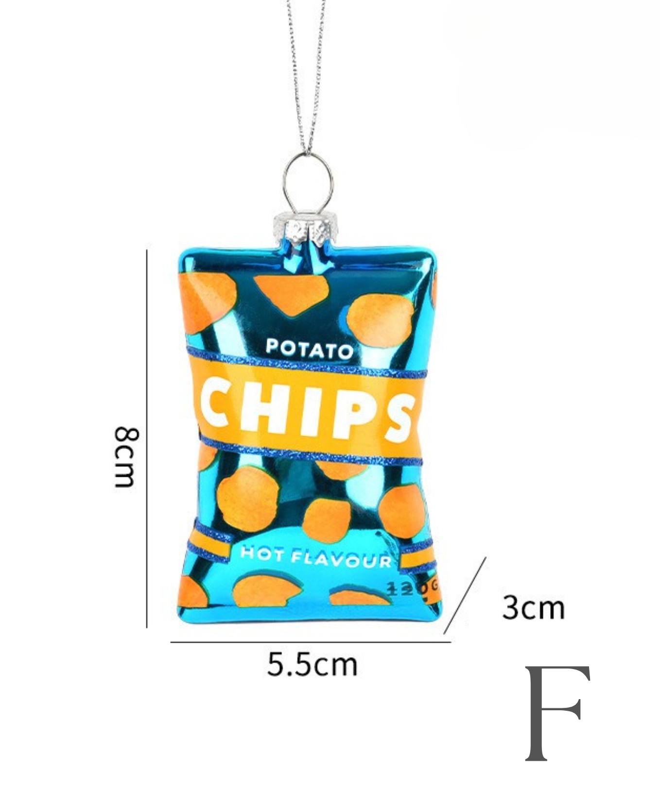 Café Christmas Charm Ornament