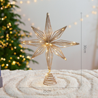 Sparkling Star Christmas Tree Topper