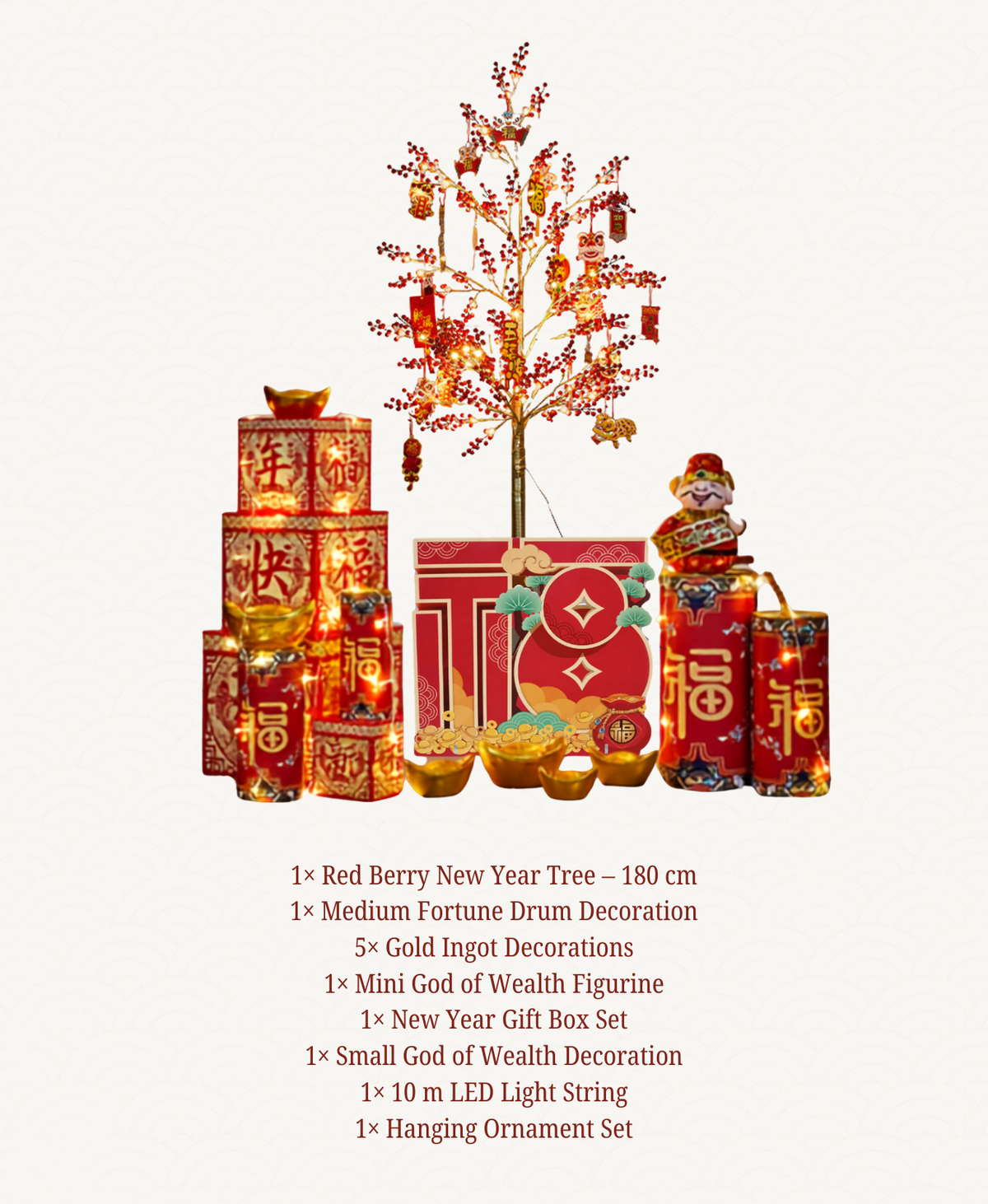 CNY Fortune Festive Display Set