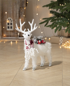 Holiday Elk Decoration Ornament Set