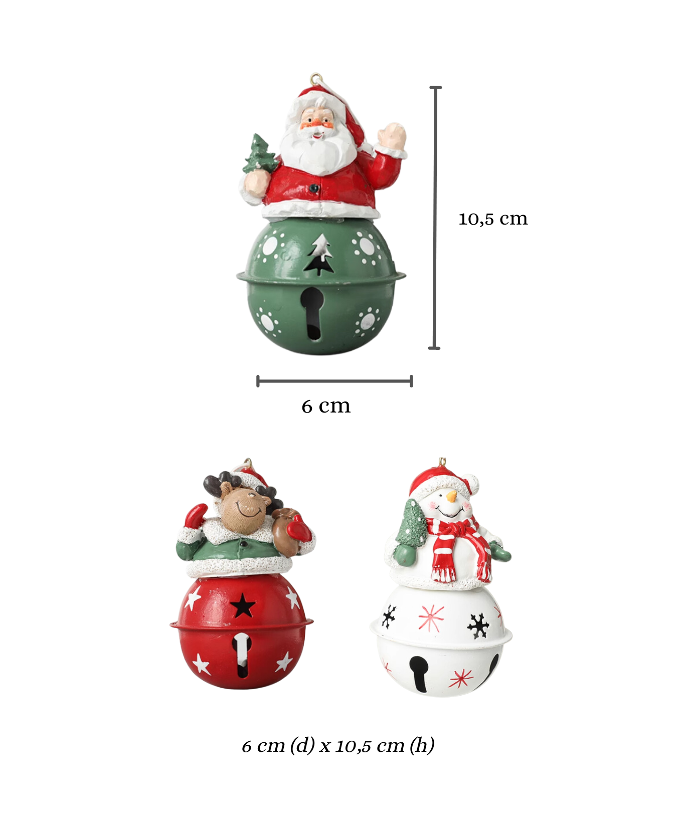 Wonderland Bell Tree Ornament