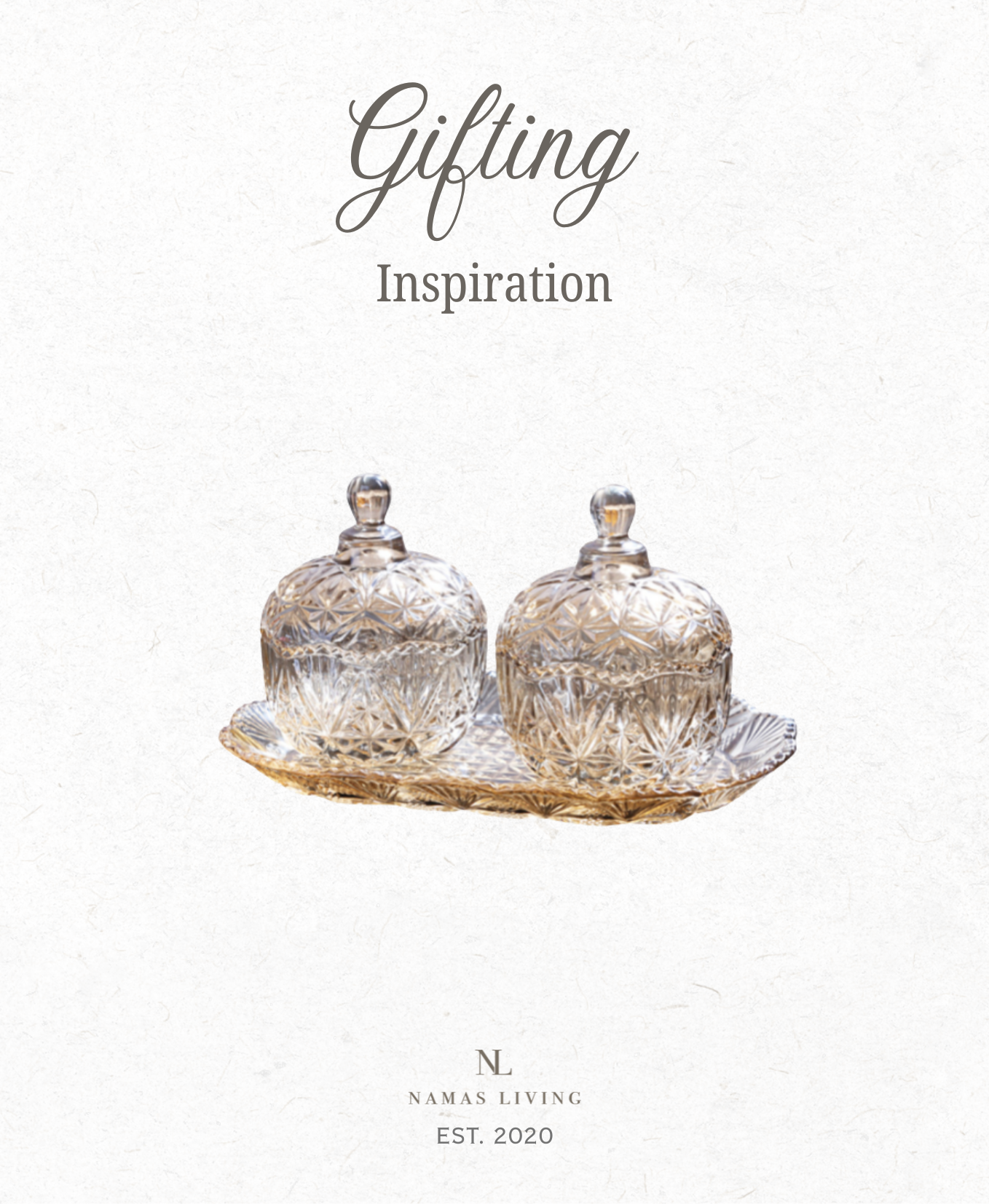GIFTING INSPIRATION - Vienna Crystal Glass Jars Set